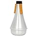 DerBlue Aluminum Trumpet Practice Mute, Straight (S)