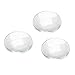Glass Cabochons Dome Tiles, 30PCS 20mm, Thickness 5.8mm, Clear Round Flat Back Dome Cabochons Set for DIY Craft Photo Charms, Cameo Pendants, Rings, Necklace and Jewelry Making