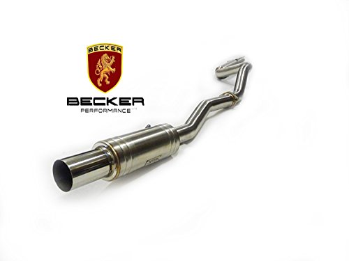 Becker Exhaust Cat Back Catback For 2000 01 02 03 04 05 Jetta Golf MKIV 1.8T