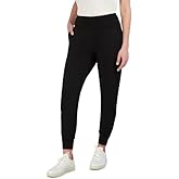 Sage Collective Womens in-Motion Knit Joggers – 4-Way Stretch with Pockets