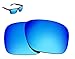 Seek Optics Replacement Sunglass Lenses for Oakley Holbrook - Shatterproof Replace a Scratched or Broken Lens in Existing Frames Blue Mirror Polarized