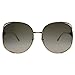Gucci sunglasses (GG-0225-S 002) Gold - Blue - Brown grey black Gradient lenses