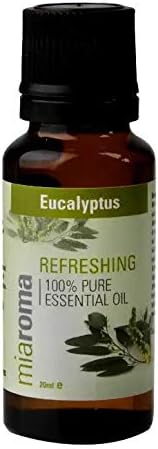 Miaroma Refreshing Eucalyptus 100% Pure Essential Oil - 20ml, Amber, 20 ml (Pack of 1) - Image 3