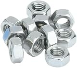RC Screws M5 Hex Full Nut DIN 934 A2 Stainless Steel Pack of 20