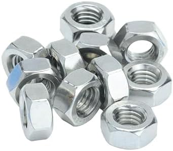 RC Screws M5 Hex Full Nut DIN 934 A2 Stainless Steel Pack of 20