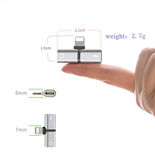 image for IWFYAN Headphones Adapter for iPhone Earphone Cable Connector Compatib