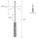 Butane Lighter Torch Lighter Fire Lighter for Grill BBQ Gas Fireplace Fire(Butane Fuel Not Included)