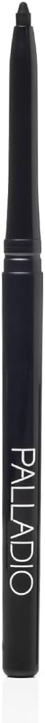 Palladio Retractable Waterproof Eyeliner Pencil Pure Black Long Lasting Smudge view 9