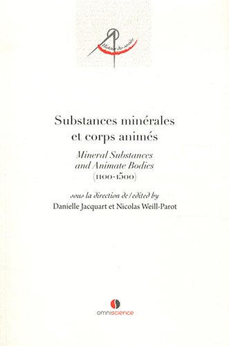 Substances minérales et corps animés
