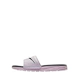 Nike Women's Benassi Solarsoft Slide Sandal, Arctic Pink/Black, 6 B US