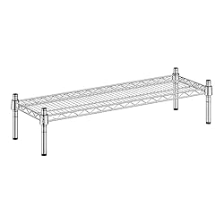 Zedfire 12" x 36" x 8" Chrome Wire Storage