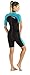 Cressi Lido Short, Black/Aquamarine, 3/M [Duplicate]
