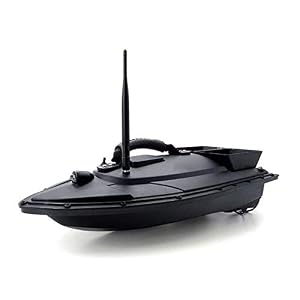 Jff Fish Finder 1.5kg Chargement 500m Télécommande Appât De Pêche Bateau Rc Bateau Positionnement De L’appât,noir