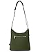 Oakarbo Crossbody Bag Nylon Multi-Pocket Travel Shoulder Bag (1204 Army green, Large)