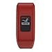 MyFitBands Band Compatible with Garmin Vivofit JR JR2 Junior Replacement Sports Wristband - Secure Watch Strap Red Small