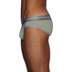 C-IN2 Zen Low Rise Brief-Grant Gray Heather-L