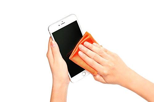 WHOOSH! Screen Shine Go - 1 fl oz Refillable Screen Cleaner Kit with Microfiber Cloth for MacBook, Phone, iPad & Eyeglasses - Powerful Streak-Free Cleaning - Pocket-Sized, TSA-Approved for Travel