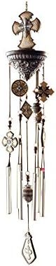 The Faith Collection FC-1274 Cross Wind Chime Keychain, 29"