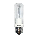 Bulbrite Q75CL/EDT 120-Volt Halogen JDD Type Tubular Medium E26 Bulb, 75-Watt