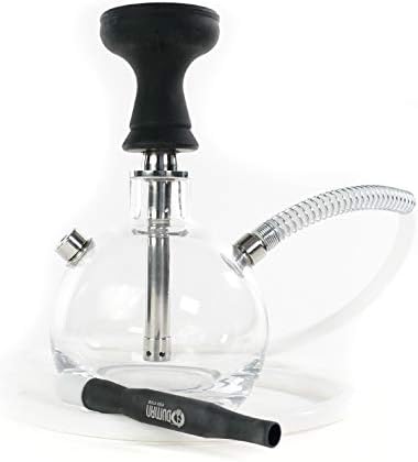 Oduman Voyage Travel N8 Glass Shisha Pipe 25cm