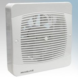 Manrose (Primeline) XF150T (PEF6020) Kitchen/Utility Extractor Fan with Run on Timer for 6"/150mm Duct