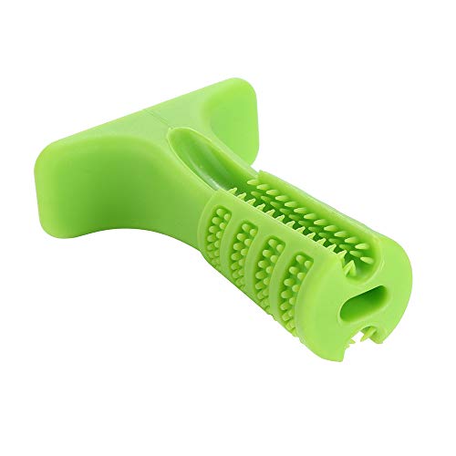 Lovewe Dog Molar Stick,Dog Brushing Stick,Dogs Effective Toothbrush,Doggy Brush Stick (green)