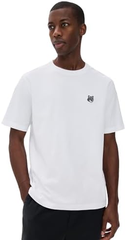 Maison Kitsuné Men's Bold Fox Head Patch Comfort T-Shirt, Hampton
