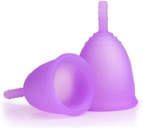 The Monzcare R-CUP Reusable Menstrual Cup Purple Size 1