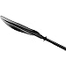 Leader Accessories Kayak Paddle Aluminum Shaft PP Blade Black 87 inches for Kayaking Boating