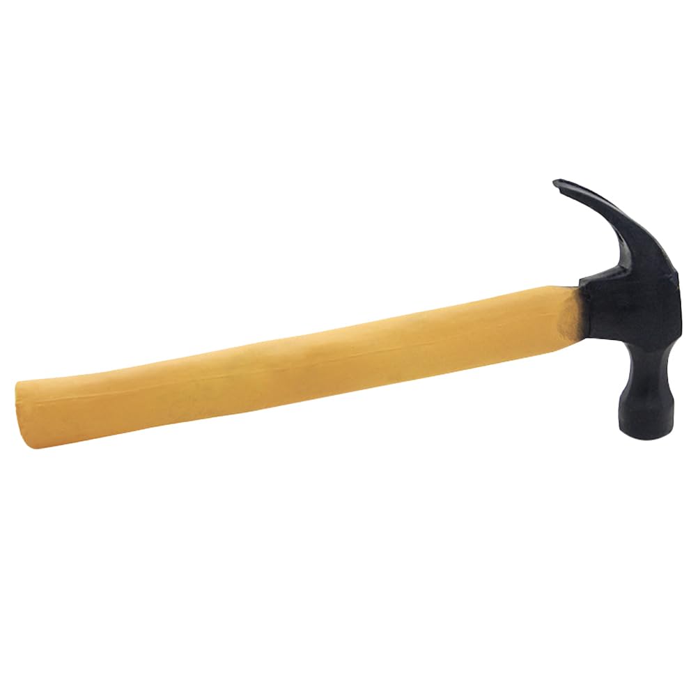Amosfun Funny Artificial Hammer Trick Toys Halloween Fake Hammer Playing Props for Halloween Party Supplies