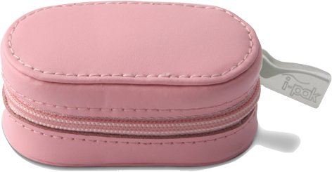 Contact Lens Cases - iPAK Leather - Pink