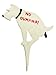 Private Label Private Label Funny No Dumping Cast Iron Yard Stake Dog Sign