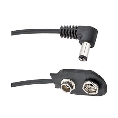 Voodoo Lab Cable 2.1mm to Battery Snap Right-Straight 18"