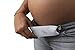 Maeband Maternity Belly Band | Pregnancy Belt, Waistband Extender, Pregnancy Clothes, Maternity Jeans (Small, Midnight Black)