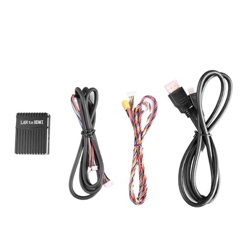 YILIANDE for SIYI Ethernet to HDMI for OSD Overlay MP4 Recording IP Configuration Compatible with for HM30 Ground Unit