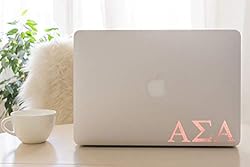 Pro-Graphx Alpha Sigma Alpha Stickers - 2.5 Inches