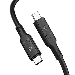 Spigen [USB-IF Certified USB 4 Cable 2.6ft for