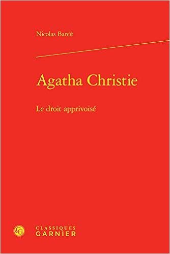 Amazon Fr Agatha Christie Le Droit Apprivoise Bareit Nicolas Livres