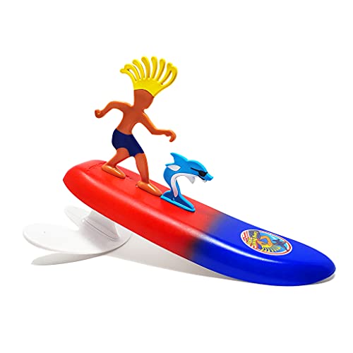 Surfer Dudes Legends & Surfer Pets Wave Powered MiniSurfer, Pet and