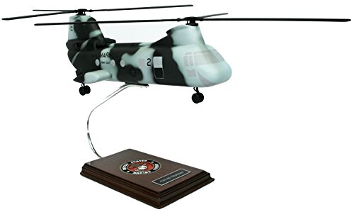 Mastercraft Collection Boeing Vertol CH-46 Sea Knight USMC Marines State Department USN Navy Cargo Transport Helicopter Model Scale:1/32