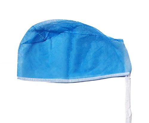 Medint Disposable Cap with Ties 10017 (100) - Thumbnail 2