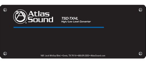 Atlas Sound TSD-TXHL | High / Low Level Converter