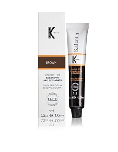 Kit Lashes Tinta Sopracciglia E Ciglia Professionale Senza Ammoniaca E Senza Parabeni Catano Brown Tubo 30ml Emulsione Ossidante Attivatore 30ml