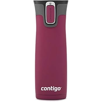 Contigo AUTOSEAL West Loop Vacuum-Insulated Stainless Steel Travel Mug, 20 ox, Passion Fruit