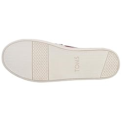 TOMS Kids Girls Alpargata Glitter Slip On Flats