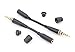 GATS (2-Pack) Replacement for Headphone Adapter Cable for Lifeproof Cases - Please Match Picture of Cables - Compatibility Guide in Description
