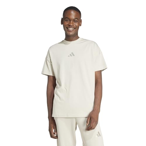 adidas Men's All SZN Sportswear T-Shirt, Wonder Alumina, Large/Tall