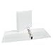 Avery Heavy-Duty View 3 Ring Binder, 1.5 Inch One Touch Slant Rings, 375-Sheet Capacity, DuraHinge, 2.1 Inch Wide Spine, Customizable Clear Cover and Spine, 1 White Binder (79795)