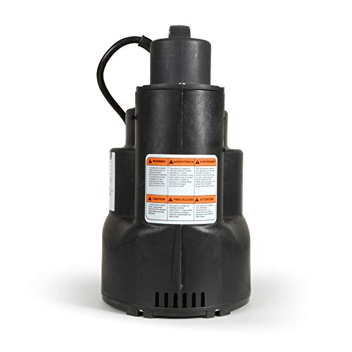 WaterAce WA57UP Submersible Utility Pump Black - Thumbnail 5