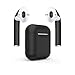 Airpod Skins Protective Wraps – Minimal Stylish Covers to Customize & Protect your Apple AirPods (Skin & Case - Black)